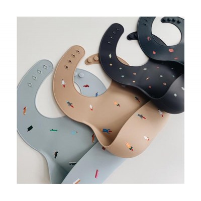 Babero Silicona Mushie