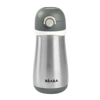 Taza Gourde 350 ml Inox Gris
