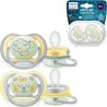 Avent 2 Chupetes Ultra +18 Noc