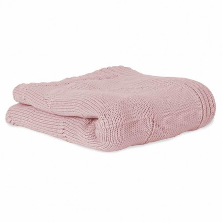 Ivy Organic Blanket Pink