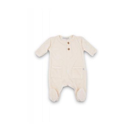 Pelele Terciopelo Crudo