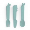 Kiddish Cutlery Set Blue