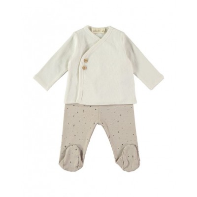 Jubon +Polaina 6M Gris Siberia