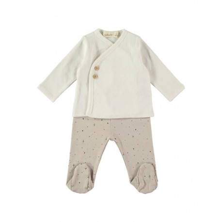 Jubon +Polaina 6M Gris Siberia