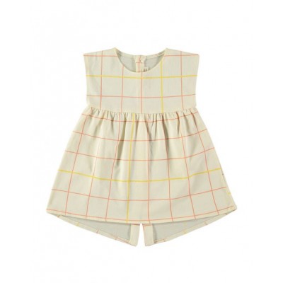 Vestido + Culotte 3/6M Grid