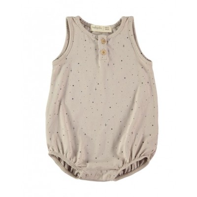 Pelele Corto 3/6M Gris Siberia