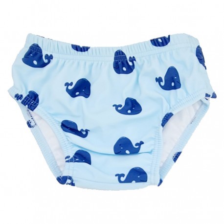 BañadorPañal UPF50Ballena 6-12