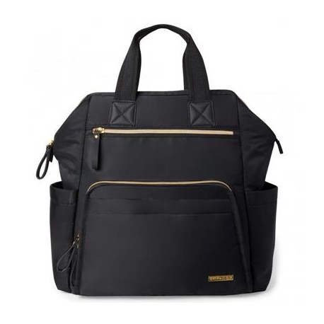 Mochila-Bolso NegraApertura Ab