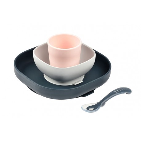 Set VajillaSilicona 4pzaNigBlu