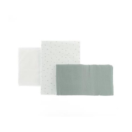 SabanaMinicuna 3pcsMagia Verde