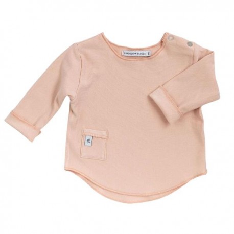 CamisetaManga lrgaRosa T9-12M