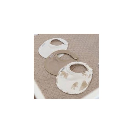 Set Baberos 3 Pcs Oso