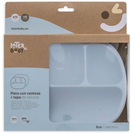 Plato Mas Tapa Silicona