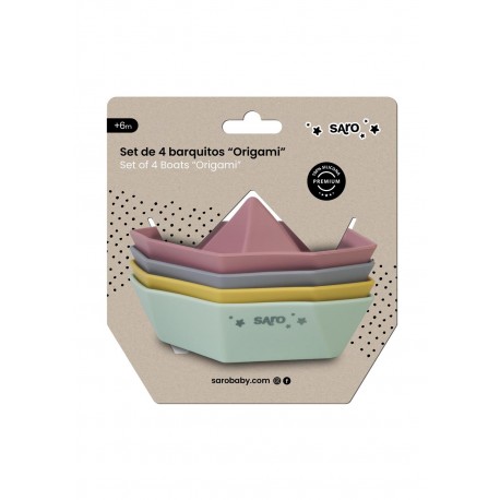 Set de 4 Barcos Silicona