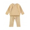 Conjunto Bebe Rib Sand 9M