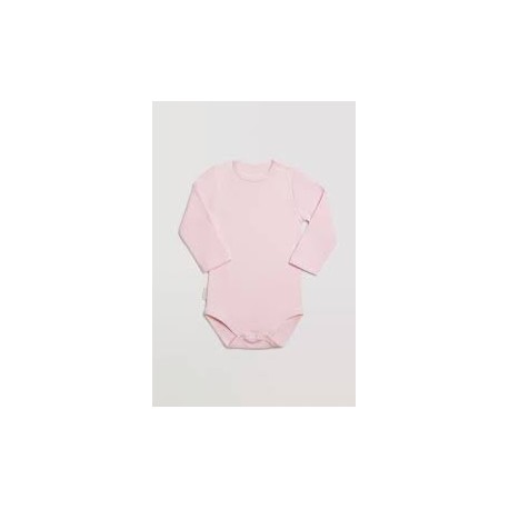 Body Manga Larga Rosa 1M