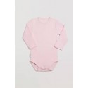Body Manga Larga Rosa 1M