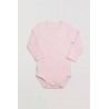 Body Manga Larga Rosa 1M
