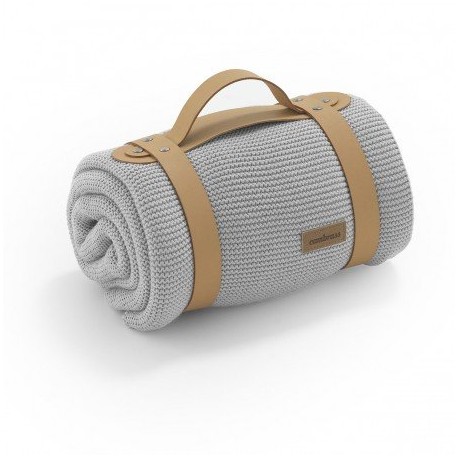 Manta Punto Bamboo Gris