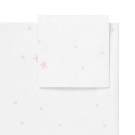 Sábanas Minicuna Teddy Rosa