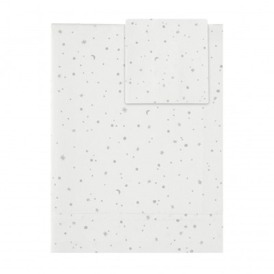 Sábanas Minicuna Cosmos Gris