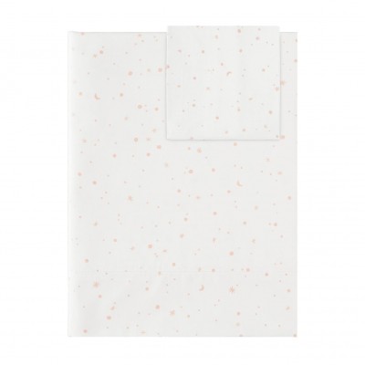 Sábanas Minicuna Cosmos Rosa