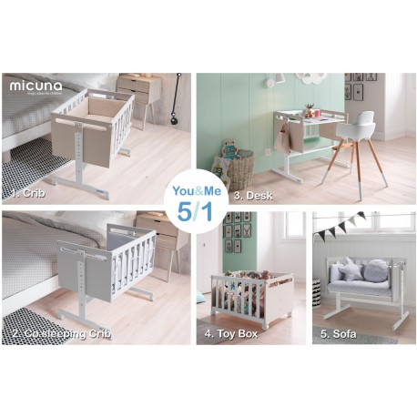 Minicuna You & Me plus blco-ce