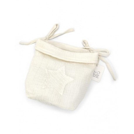 Saquito star Powder Ivory