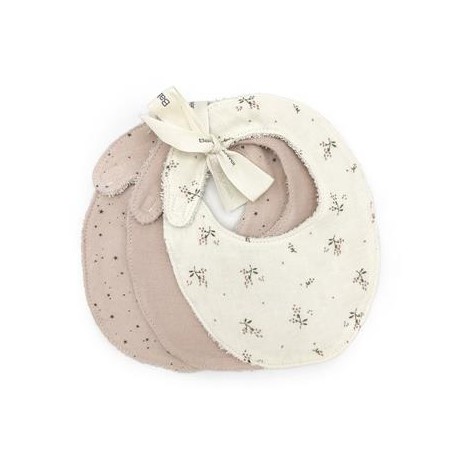 Set 3 Baberos Roseberry