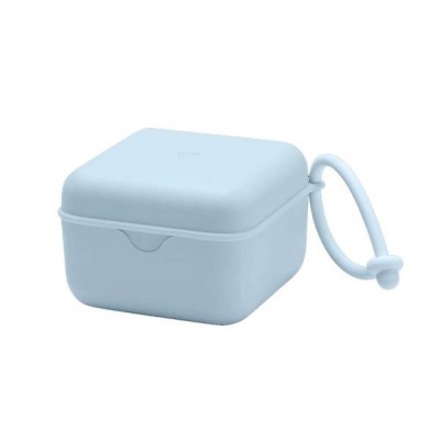 Portachupetes Caja Baby Blue