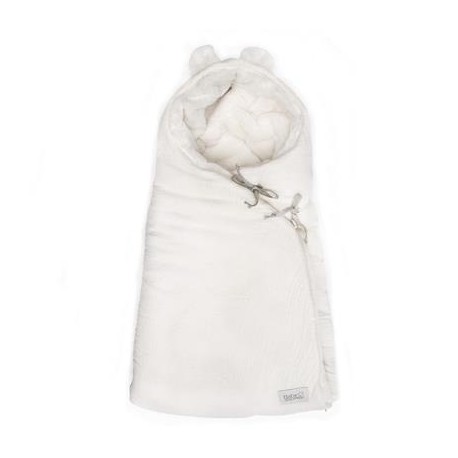 Saco Capazo Terry Ivory Powder
