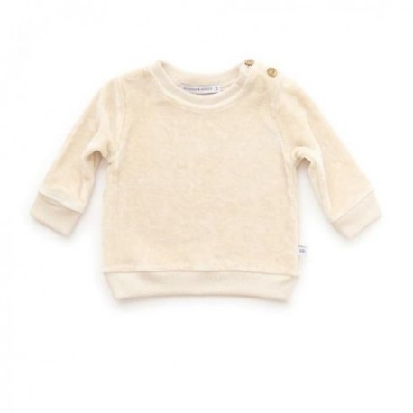 Jersey Terciopelo Crudo 9-12M