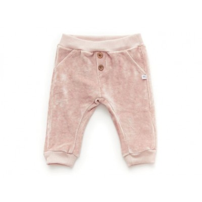 Pantalon Terciopelo Rosa 9-12M