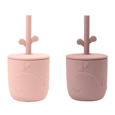 Peekaboo Straw Cup 2 Pack
