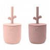 Peekaboo Straw Cup 2 Pack