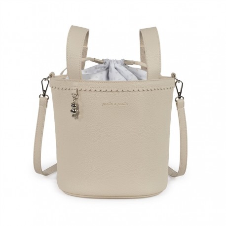 Bolso Cubo Icon Crema