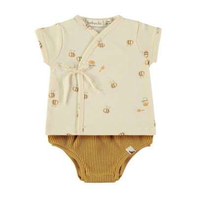 Top +Culotte Abejas 0M