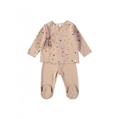 Jubon+Polaina Sardinas Rosa 0M