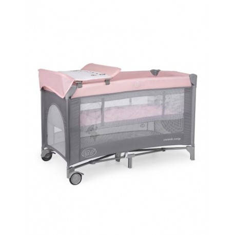 CunaViaje Complet Plus Gri/ros