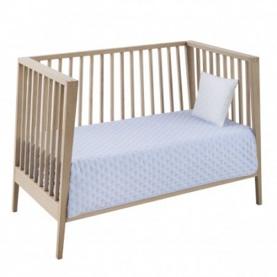 ColchaBoutiSoftCeleste100x140