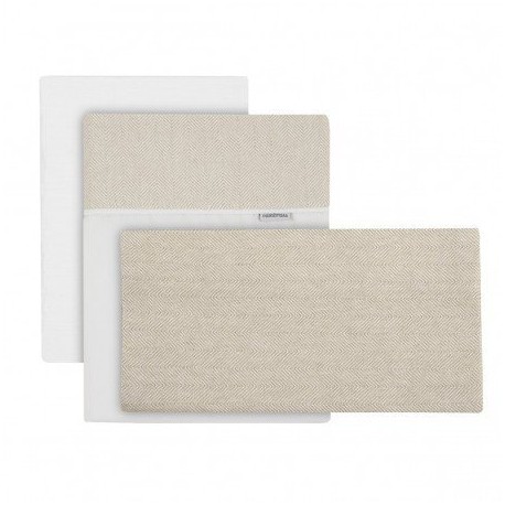 Sabanas Cuna 60 3pcs Lino Beig