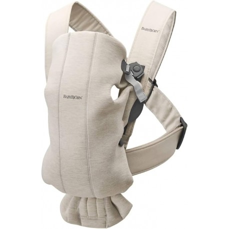 Mochila Porta Bebé Mini Beige 