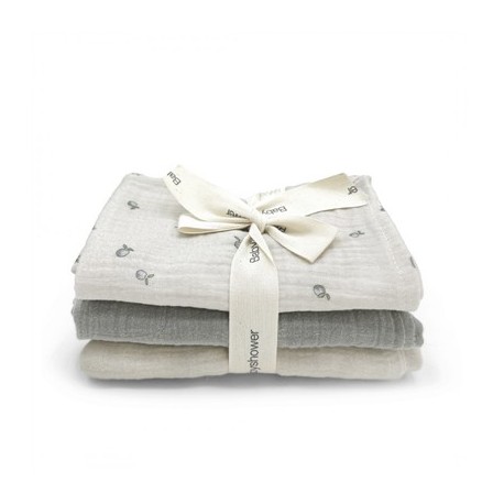 Pack 3 MiniMuselinas Apricot