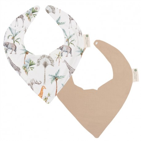 Pack 2 Bandana Africa/Beige