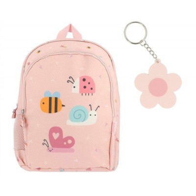 Mochila Bichos + Llavero