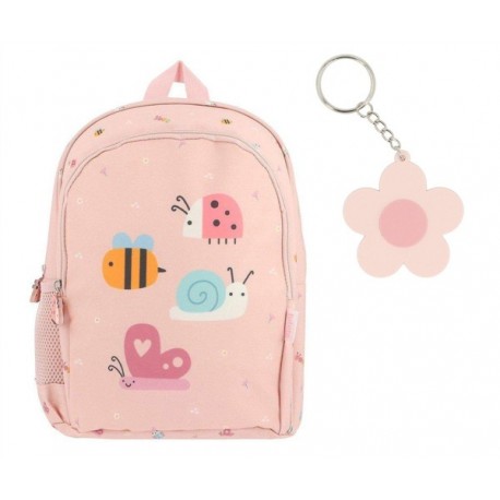 Mochila Bichos + Llavero