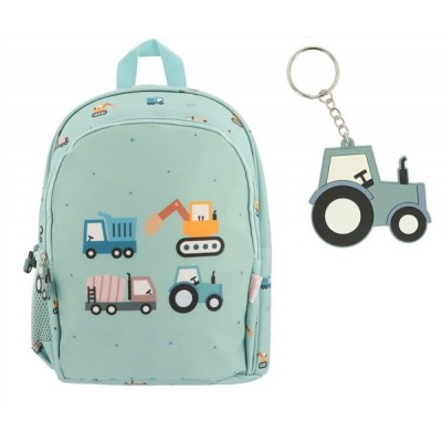 Mochila Camiones + Llavero