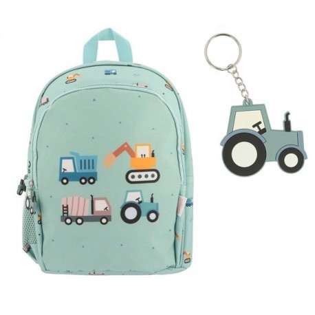 Mochila Camiones + Llavero