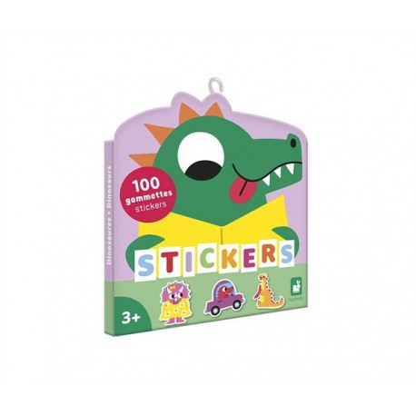 Pegatinas de dinosaurios x100