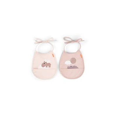 Tiny PocketBib 2Pack CloudsPow